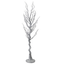 Manzanita Centerpiece Wishing Tree 59" - Silver