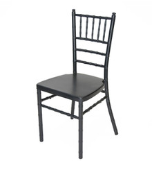 Aluminum Chiavari Chair - Black