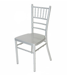 Aluminum Chiavari Chair - Silver