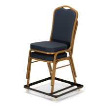 Steel Stack Chair and Church Chair Dolly