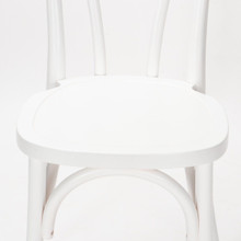 Madison Bentwood Chair - White