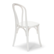White Dining Side Chair Modway
