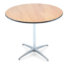 Cocktail table - 36'' round w/30'' and 42'' poles