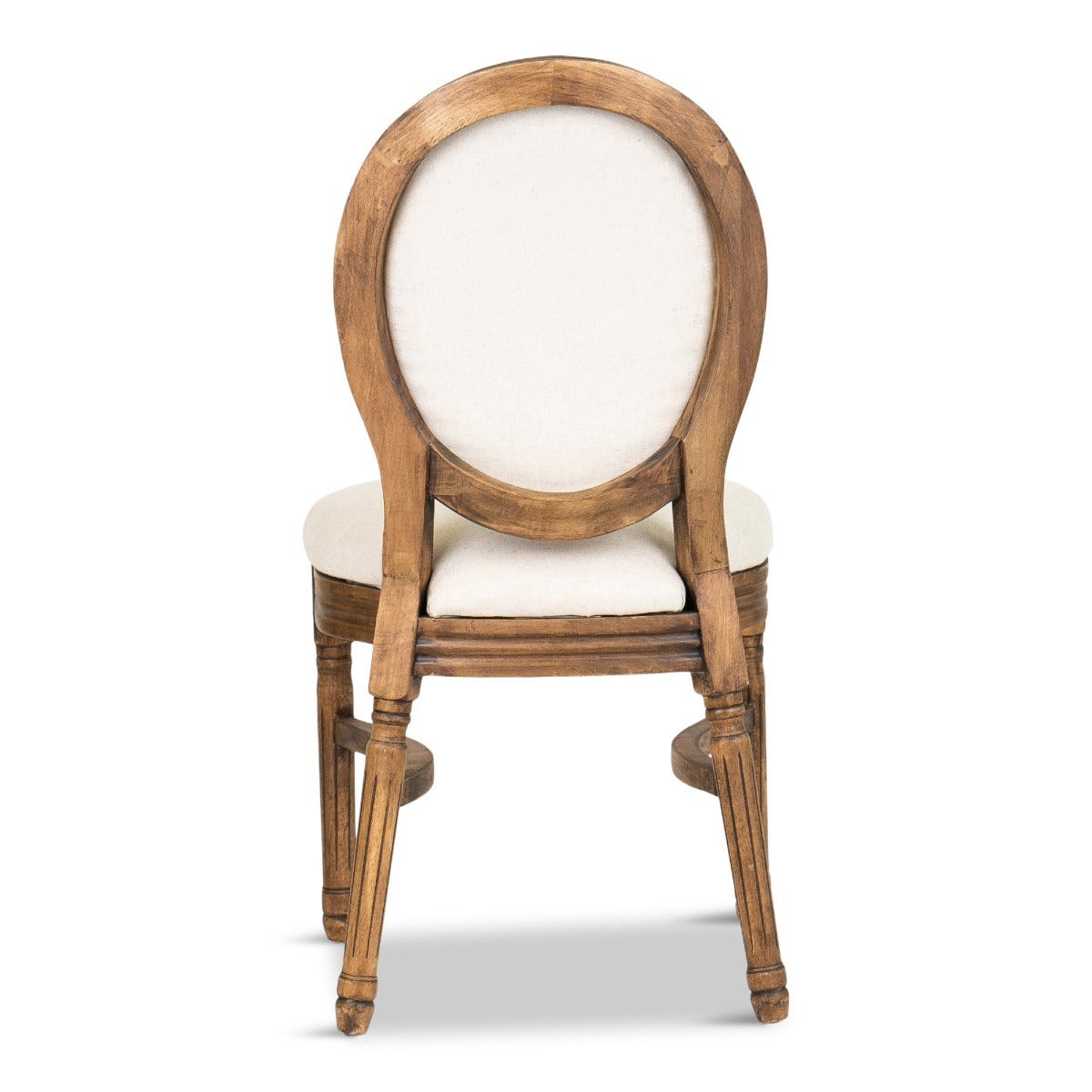Stackable King Louis Chair - Dark Natural Rattan