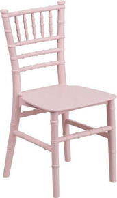 Children's Resin Chiavari Chair - Pink