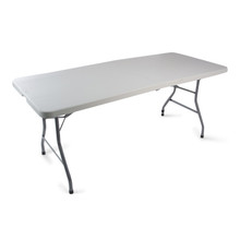 TitanPRO™ 30''W x 72''L Plastic Bi-Folding Table