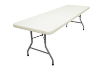TitanPRO™ Plastic Folding Table - 8'x30'' banquet