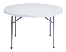 TitanPRO™ Plastic Folding Table - 48'' round