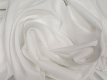 120'' Round Polyester Tablecloth - White
