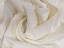 120'' Round Polyester Tablecloth - Ivory