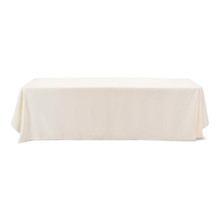 90x132'' Polyester Tablecloth - Ivory