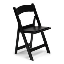 TitanPRO™ Black Resin Folding Chair