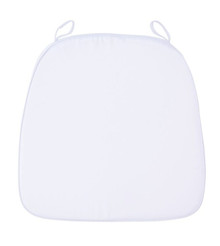 Chiavari cushion - Soft 2'' Box Cushions - White