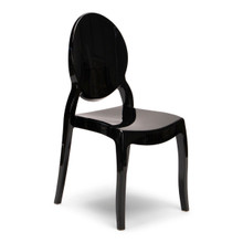Sofia Stacking Chair with UV Protection - Black