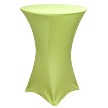 Spandex Fitted Stretch Table Cover for 30'' Cocktail Table - Sage