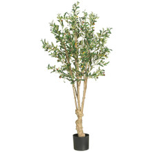 5 Feet Olive Silk Tree