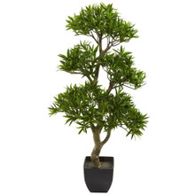 37” Bonsai Styled Podocarpus Artificial Tree
