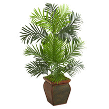 3 Feet Paradise Palm Artificial Tree in Decorative Planter