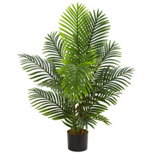 4 Feet Paradise Palm Artificial Tree in Nursery Planter