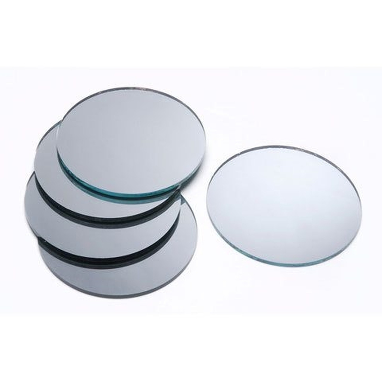 16 Round Centerpiece Mirrors - 12 Pieces 