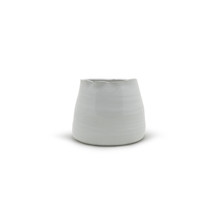 Medium White Bowl Pot - 12 Pieces