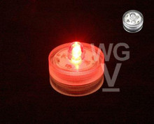 10 Small LED Decor Lights Small Red Round, Re-usable