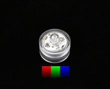 10 Small LED Decor Lights Small Color Changing Round, Re-usable
