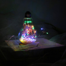 Case of 24 Multi LED String with 20 Rice Lights (comes with 2x CR2032)