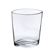 7.5 Inch Oval Eye Opening Glass Vase - 12 Pieces