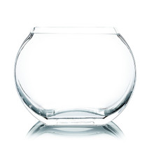 4.6 Inch Clear Square Moon Vase - 24 Pieces