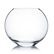 5.4 Inch Clear Moon Vase - 12 Pieces