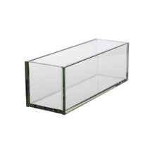 Rectangle Plated Glass Container - 6 Pieces