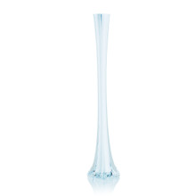 24 Inch White Tower Vase -  12 Pieces
