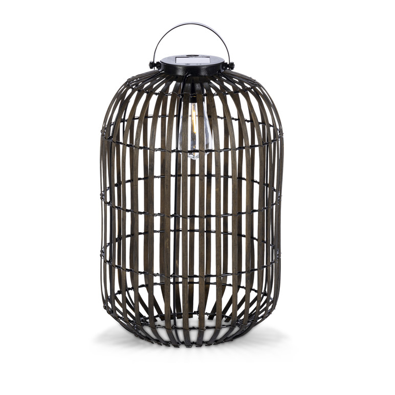 Large Willow Lantern w/ Solar Light - 8 Lanterns