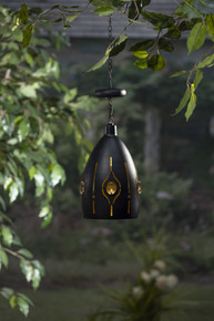 Metal Hanging Pendant Solar Lamp #1 - 4 Lanterns
