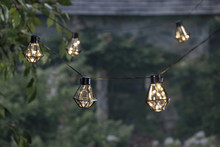 Connectable Electric Patio Lights Garland with 10 PawPaw Shape Bulbs - 6 Sets
