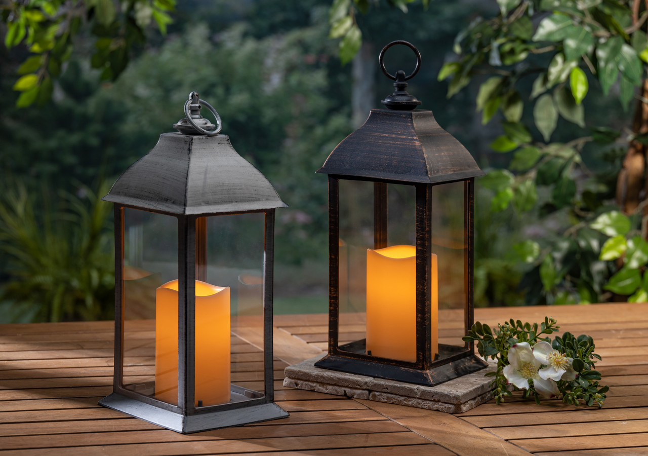 warm white led lantern