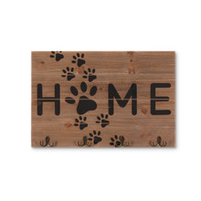 "Home" Wood Pet Wall Art -  2 Pieces