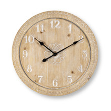 Wood Round Clock