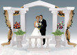 Wedding colonnade system
