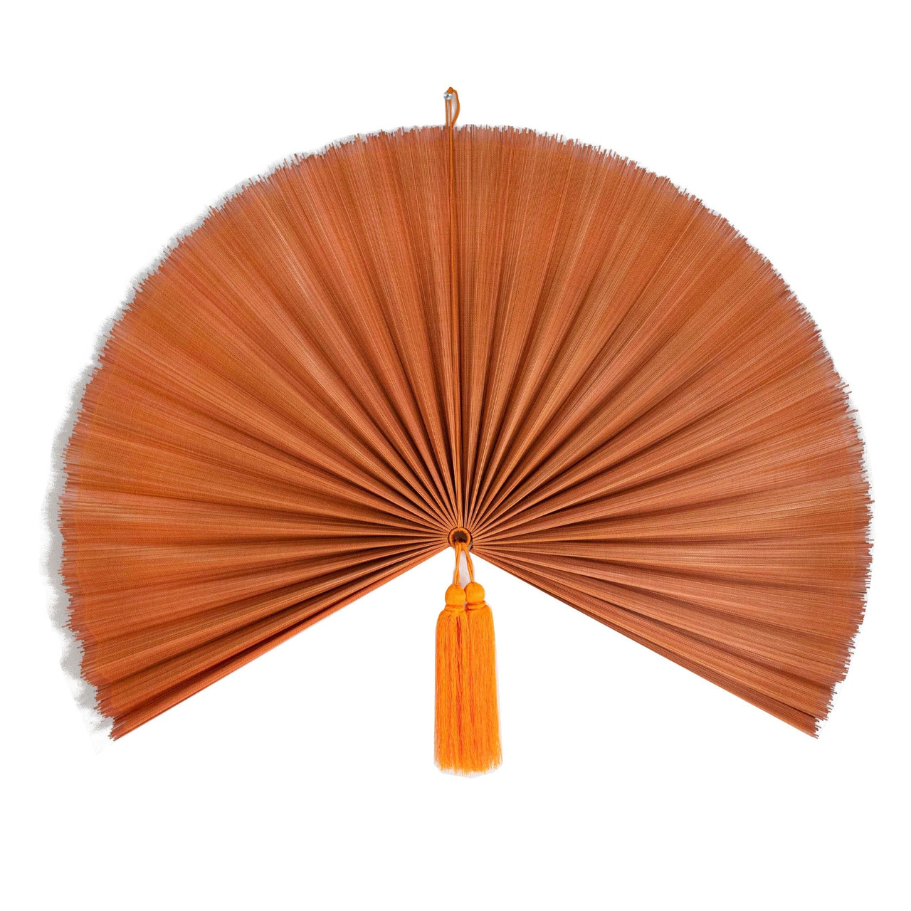 gjorde det I modsætning til Bedøvelsesmiddel Extra-Large Folding Wall Hanging Fan For Home Decoration (Orange) -  EventsWholesale.com