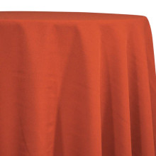 Rust 1352 Premium Poly Poplin Tablecloths