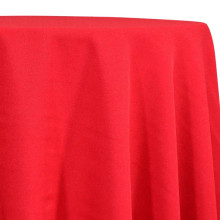 Red 1190 Premium Poly Poplin Tablecloths