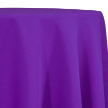 Purple 1255 Premium Poly Poplin Tablecloths