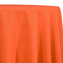 Orange 1405 Premium Poly Poplin Tablecloths