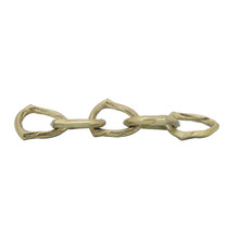 Metal 15" Chain Links, Gold