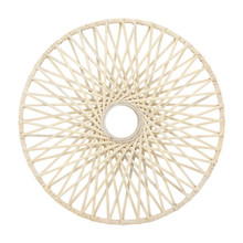 Wicker, 24", Wall Accent, Natural
