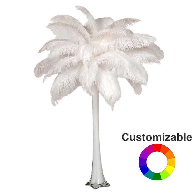 All Ostrich Wing Plume Feathers 20-25 inches by the Piece (CHOOSE YOUR  COLOR)