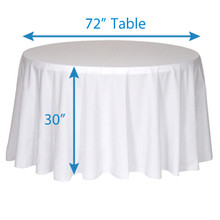 132" Round Tablecloths