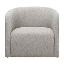 Barrel Arm Chair, Gray